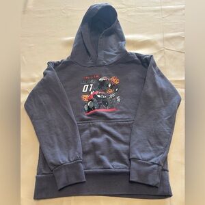 Eighty Eight Kids Hoodie‎ - Dark Gray with Monster Truck Design